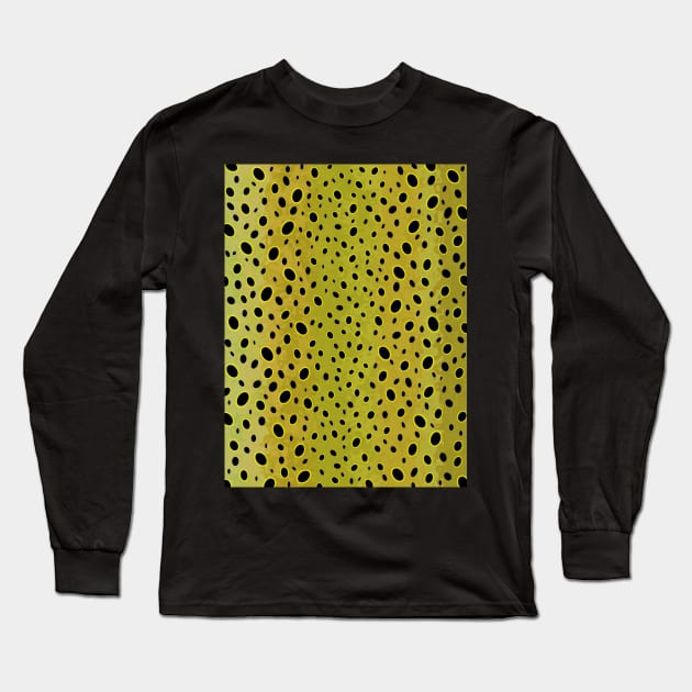 Leopard Frog Spots Long Sleeve T-Shirt by SartorisArt1